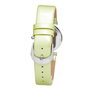 Laura Biagiotti LB0012L-02 Reloj Analógico Verde y Plateado