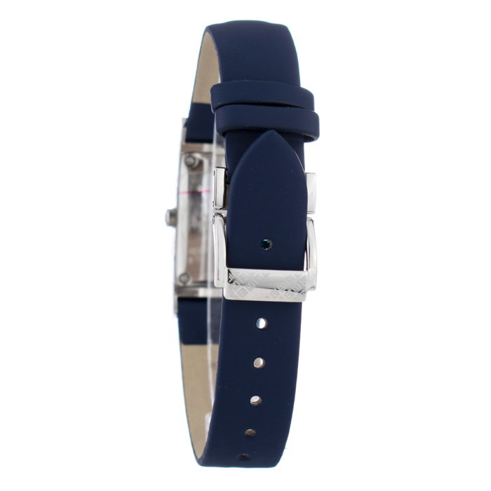 Laura Biagiotti Reloj LB0016S-04 con Correa de Piel Azul