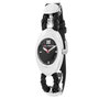 Laura Biagiotti Reloj LB0056L-01 con Correa de Piel Negra