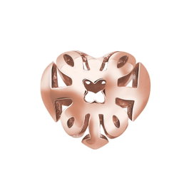 Thomas Sabo K0073-415-12 Bead Corazón en Plata y Oro Rosado