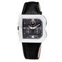Laura Biagiotti LB0002-CN Reloj de Mujer con Correa de Piel Negra