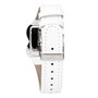Laura Biagiotti Reloj LB0002L-B-2 con correa de piel blanca