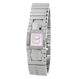Laura Biagiotti LB0005-ROSA Reloj analógico con esfera rosa