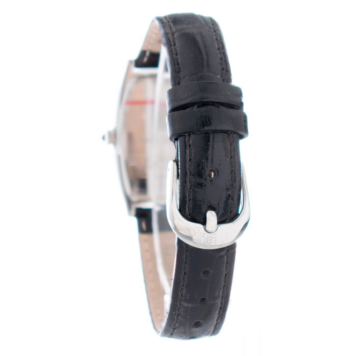 Laura Biagiotti Reloj LB0010L-NE con correa de piel negra