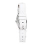 Laura Biagiotti Reloj LBSM0056L-03 con correa de piel blanca