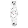 Laura Biagiotti Reloj LBSM0056L-03 con correa de piel blanca