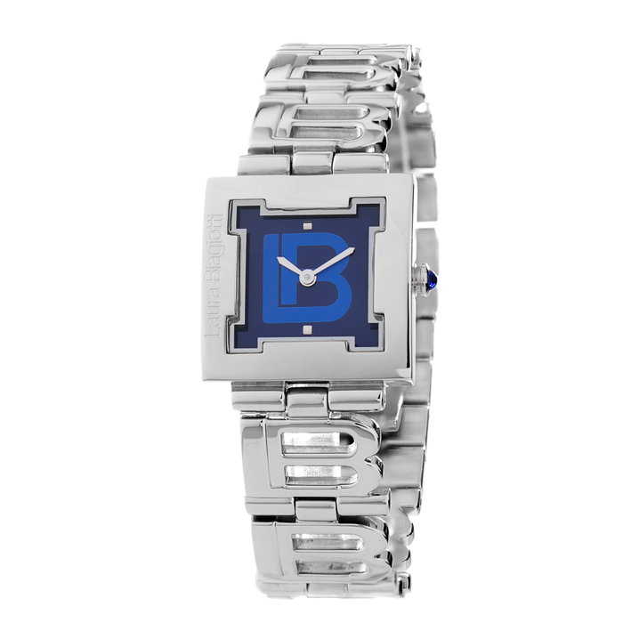 Laura Biagiotti LB0009L-03 Reloj Analógico con Esfera Azul y Correa Plateada Laura Biagiotti LB0009L-03 Reloj Analógico con Esfera Azul y Correa Plateada