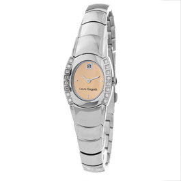 Laura Biagiotti LB0020L-05Z Reloj Analógico para Mujer Plateado