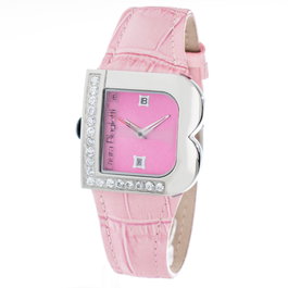 Laura Biagiotti Reloj LB0001L-03Z con correa y esfera rosa