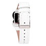 Laura Biagiotti LB0001L-07Z Reloj de Mujer con Correa de Piel Blanca