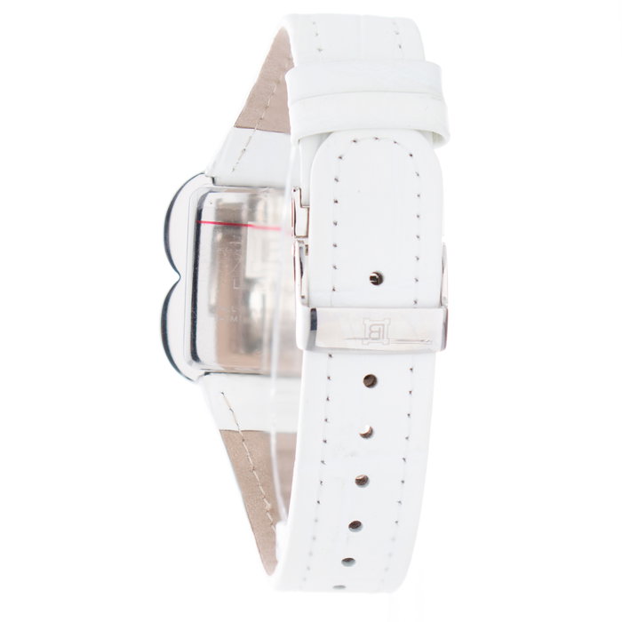 Laura Biagiotti LB0001L-BL Reloj de Mujer con Correa de Piel Blanca