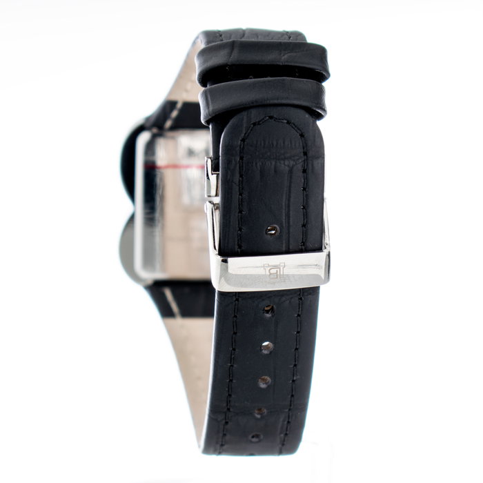 Laura Biagiotti Reloj LB0002L-NE con correa de piel negra