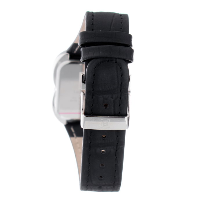 Laura Biagiotti LB0002L-NEG Reloj de Mujer con Correa de Piel Negra