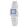 Laura Biagiotti Reloj LB0023L-AZ con esfera azul y correa plateada