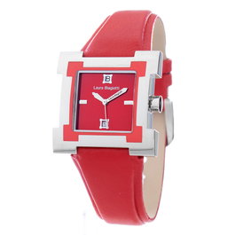 Laura Biagiotti Reloj LB0038L-03 con correa de piel roja