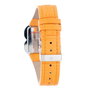 Laura Biagiotti Reloj LB0001L-DN con correa de piel naranja