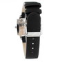 Laura Biagiotti Reloj LB0002L-01Z con correa negra y caja plateada