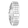 Laura Biagiotti Reloj LB0024S-02 con Esfera Negra y Correa Plateada