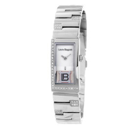 Laura Biagiotti Reloj LB0021S-02Z para Mujer en Plateado