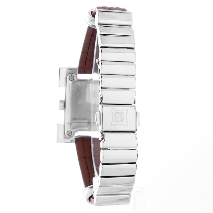 Laura Biagiotti Reloj LB0039L-05 con correa de piel y acero