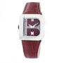 Laura Biagiotti LB0001L-MA Reloj Analógico con Correa de Piel Marrón