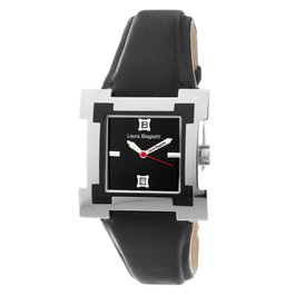 Laura Biagiotti LB0038L-01 con correa de piel negra