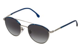Lozza SL2290M-0581 Gafas de sol unisex con cristal gris degradado