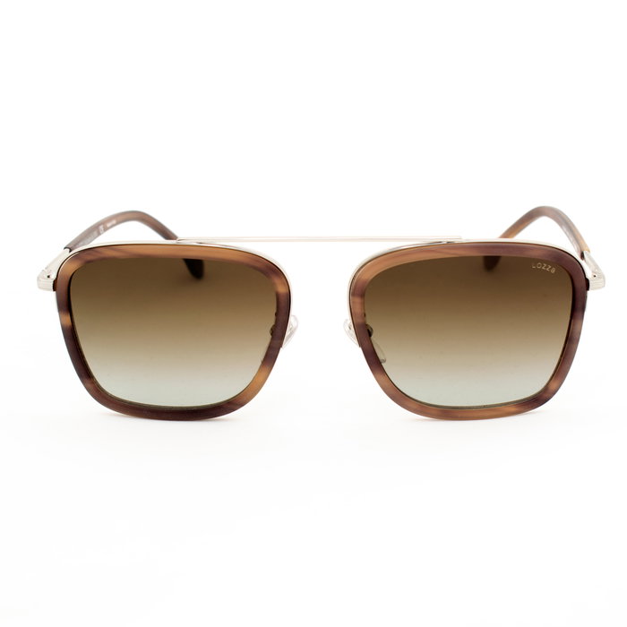 Lozza SL2291M-579Y Gafas de sol para hombre con cristal marrón degradado