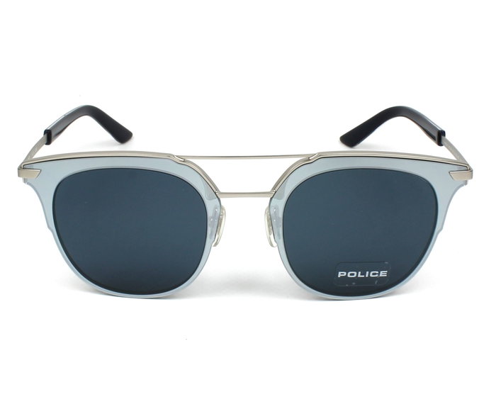 Police SPL584-0581 Gafas de sol con cristal azul