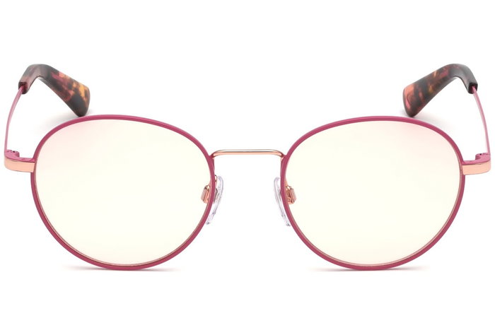 Diesel DL02905074S con cristal burdeos y detalles rosa