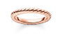 Thomas Sabo Anillo de Plata Dorado Talla 46