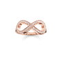 Thomas Sabo Anillo de Plata de Ley 925 Dorado Tamaño 44