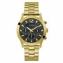 Guess Reloj Skylar W1295L2 Dorado con Esfera Negra