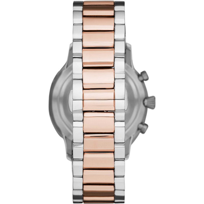 Armani AR11209 con correa de acero plateado