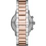 Armani AR11209 con correa de acero plateado