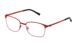 Police VK541490KAC Gafas de Vista Infantiles Rojo