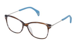 Police VPL729530J22 Gafas de Vista Mujer Azul