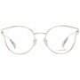 Police VPL926500300 Gafas de Vista Mujer Dorado Metal