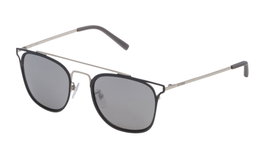 Sting SST13652H70X Gafas de sol para hombre con cristal Smoke/Mirror Silver