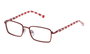 Sting Gafas de Vista VSJ394480C25 Rojo