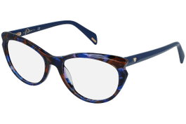 Police VPLA0106NN Gafas de vista para mujer Marrón