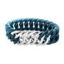 The-Rubz Pulsera Midnight / Silver 25MM