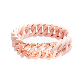 The-Rubz Pulsera Rosa 25mm Rose Gold