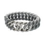 The-Rubz Pulsera Zirkel25mm SMALL Grey / Ant silver 25mm