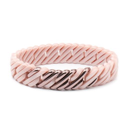 The-Rubz Pulsera Pixel MINI 15 mm Rosa