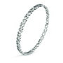 Folli Follie Brazalete de Acero Plateado 17cm