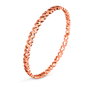 Folli Follie Brazalete de Acero Rosa 17 cm