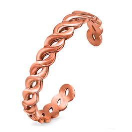 Folli Follie Brazalete de Acero Rosa 17cm