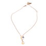 Folli Follie Pulsera de Acero Rosa 22cm