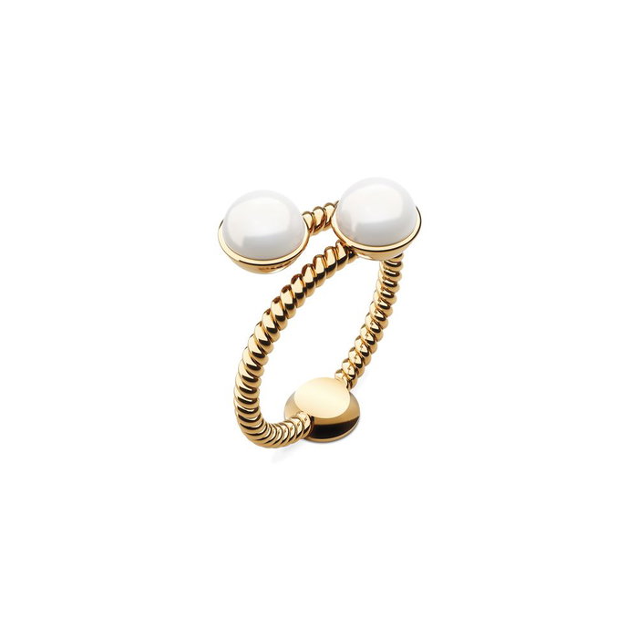 Paul Hewitt Anillo Dorado con Perla T54 Paul Hewitt Anillo Dorado con Perla T54
